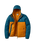Ashland Down Jacket in Retro Orange & Tidal Blue