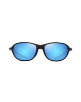 The Maui Jim Ho'okipa Ultra R Polarised Sunglasses in Matte Black & Blue Hawaii