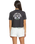 The Volcom Womens Pocket Dial T-Shirt in Vintage Black