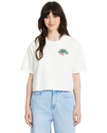The Volcom Alix Nicloux 1 T-Shirt in Star White | Available at Anns Cottage