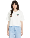 The Volcom Alix Nicloux 1 T-Shirt in Star White | Available at Anns Cottage