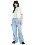The Volcom Alix Nicloux 1 T-Shirt in Star White | Available at Anns Cottage