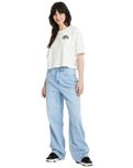 The Volcom Alix Nicloux 1 T-Shirt in Star White | Available at Anns Cottage