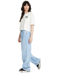 The Volcom Alix Nicloux 1 T-Shirt in Star White | Available at Anns Cottage