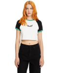 The Volcom Alix Nicloux 2 T-Shirt in Black & White | Available at Anns Cottage