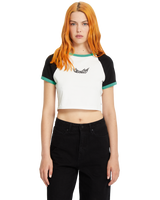 The Volcom Alix Nicloux 2 T-Shirt in Black & White | Available at Anns Cottage