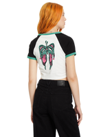 The Volcom Alix Nicloux 2 T-Shirt in Black & White | Available at Anns Cottage