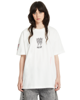 The Volcom Alix Nicloux 3 T-Shirt in Star White | Available at Anns Cottage