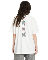 The Volcom Alix Nicloux 3 T-Shirt in Star White | Available at Anns Cottage