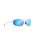 The Maui Jim Ho'okipa R Lite Polarised Sunglasses in Matte Crystal & Blue Hawaii