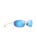 The Maui Jim Ho'okipa R Lite Polarised Sunglasses in Matte Crystal & Blue Hawaii