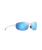 The Maui Jim Ho'okipa R Lite Polarised Sunglasses in Matte Crystal & Blue Hawaii