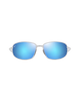 The Maui Jim Ho'okipa R Lite Polarised Sunglasses in Matte Crystal & Blue Hawaii