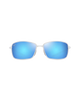 The Maui Jim Malu Polarised Sunglasses in Matte Crystal & Blue Hawaii