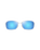 The Maui Jim Malu Polarised Sunglasses in Matte Crystal & Blue Hawaii