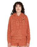 The Volcom Womens Sunny Wild Hoodie in Rosewood