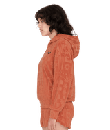 The Volcom Womens Sunny Wild Hoodie in Rosewood
