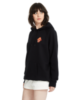 The Volcom Truly Stoked Pullover Hoodie in Black | Available at Anns Cottage