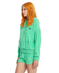 The Volcom Sweeterry Pullover Hoodie in Jade | Available at Anns Cottage