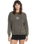 The Volcom Womens Stone Crew Sweatshirt in Vintage Black