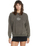The Volcom Womens Stone Crew Sweatshirt in Vintage Black