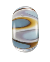 Widemouth Bay Bead in Blue & Yellow