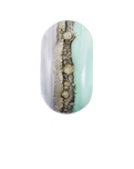 The Nalu Beads Porth Beach Bead in Pale Blue & Grey