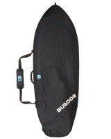 Core 5mm Fish Surfboard Bag in Black & Cyan