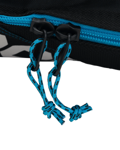 Core 5mm Fish Surfboard Bag in Black & Cyan