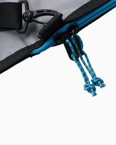 Essential 5mm Mini Mal Surfboard Bag in Grey & Cyan