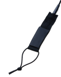 The Bulldog 8'0" Surfboard Ankle Leash in Black & White