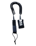 11ft Coil SUP Leash in Black & White