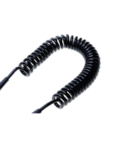 11ft Coil SUP Leash in Black & White