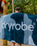 Organic Beach Towel in Blue Black Camouflage