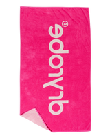 Organic Beach Towel in Pink