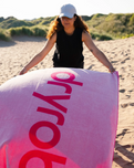 Organic Beach Towel in Pink