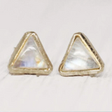 Shrine Studs in Gold Plated Sterling Silver