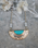 The Bahgsu Jewels Natural Mystic Necklace in Gold Plated Brass Turquoise