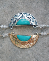 The Bahgsu Jewels Natural Mystic Necklace in Sterling Silver