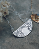 The Bahgsu Jewels Natural Mystic Necklace in Sterling Silver