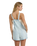 Beach Crush Demin Playsuit in Blue Mist