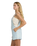 Beach Crush Demin Playsuit in Blue Mist