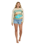 Summer Dreams Kendal Sweatshirt in White Cap