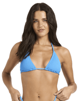 Rising Tide Remi Tri Bikini Top in True Blue