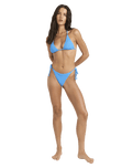 Rising Tide Remi Tri Bikini Top in True Blue
