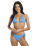 Rising Tide Tanga Tie Side  Bikini Bottoms in True Blue