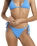 Rising Tide Tanga Tie Side  Bikini Bottoms in True Blue
