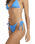 Rising Tide Tanga Tie Side  Bikini Bottoms in True Blue