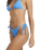 Rising Tide Tanga Tie Side  Bikini Bottoms in True Blue