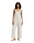 Pacific Time Jumpsuit in White Cap